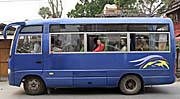 A Local Bus (Made in China) in Muang Sing by Asienreisender